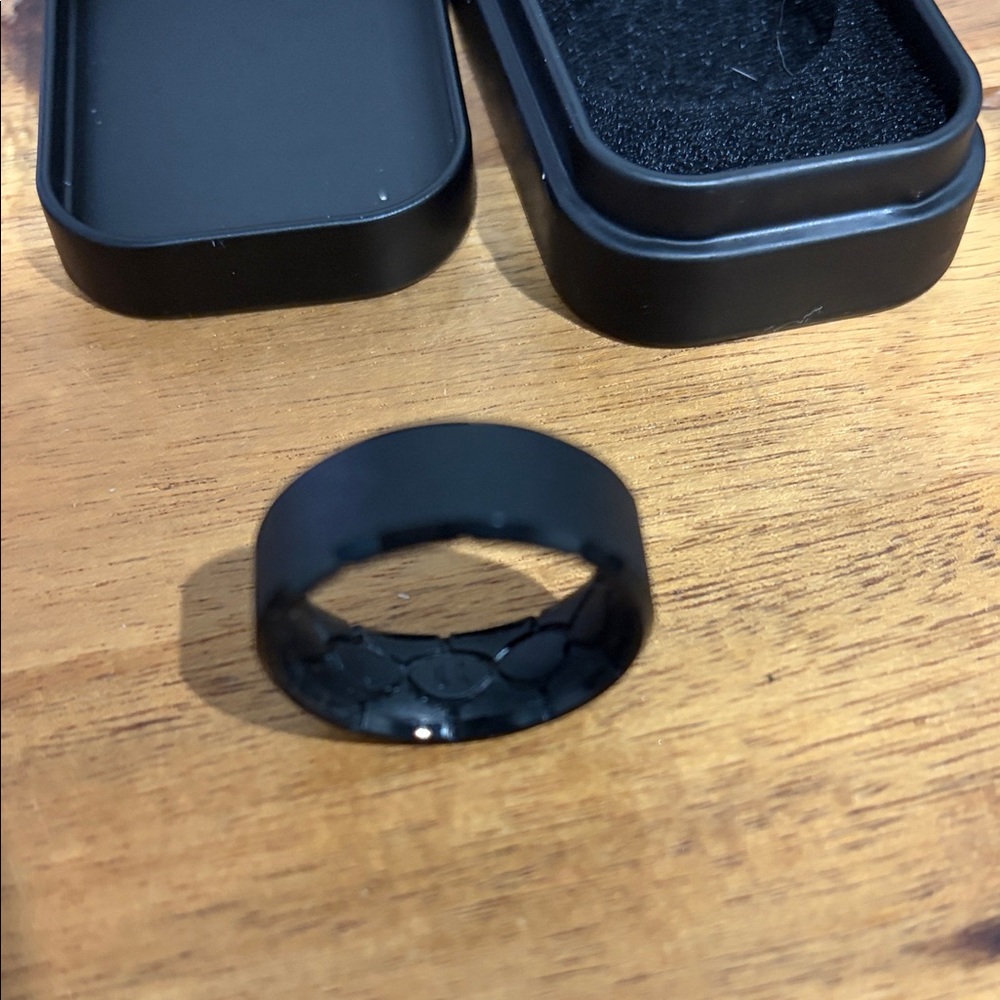 Groove Life Men's Zeus Edge Black Silicone Ring 11 - Picture 4 of 6